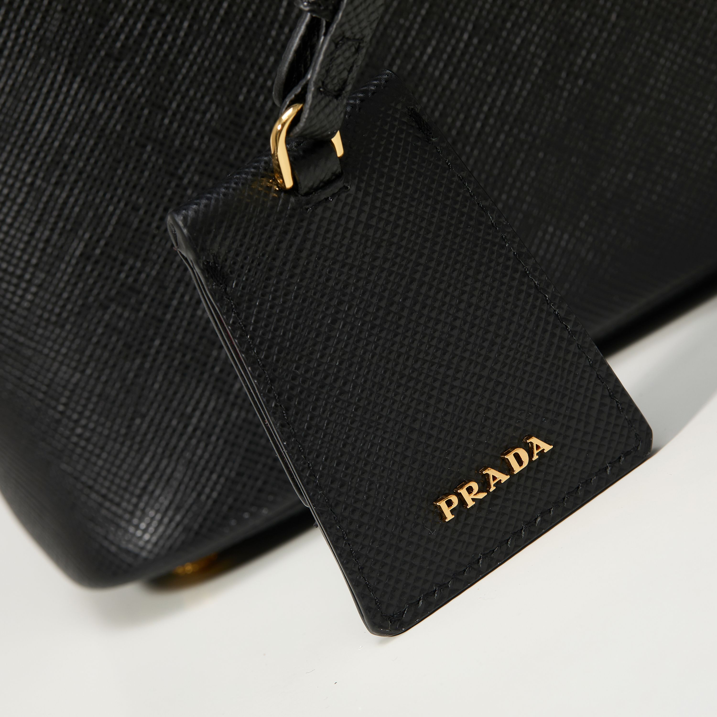 Prada Basic Bag Sheepskin Black