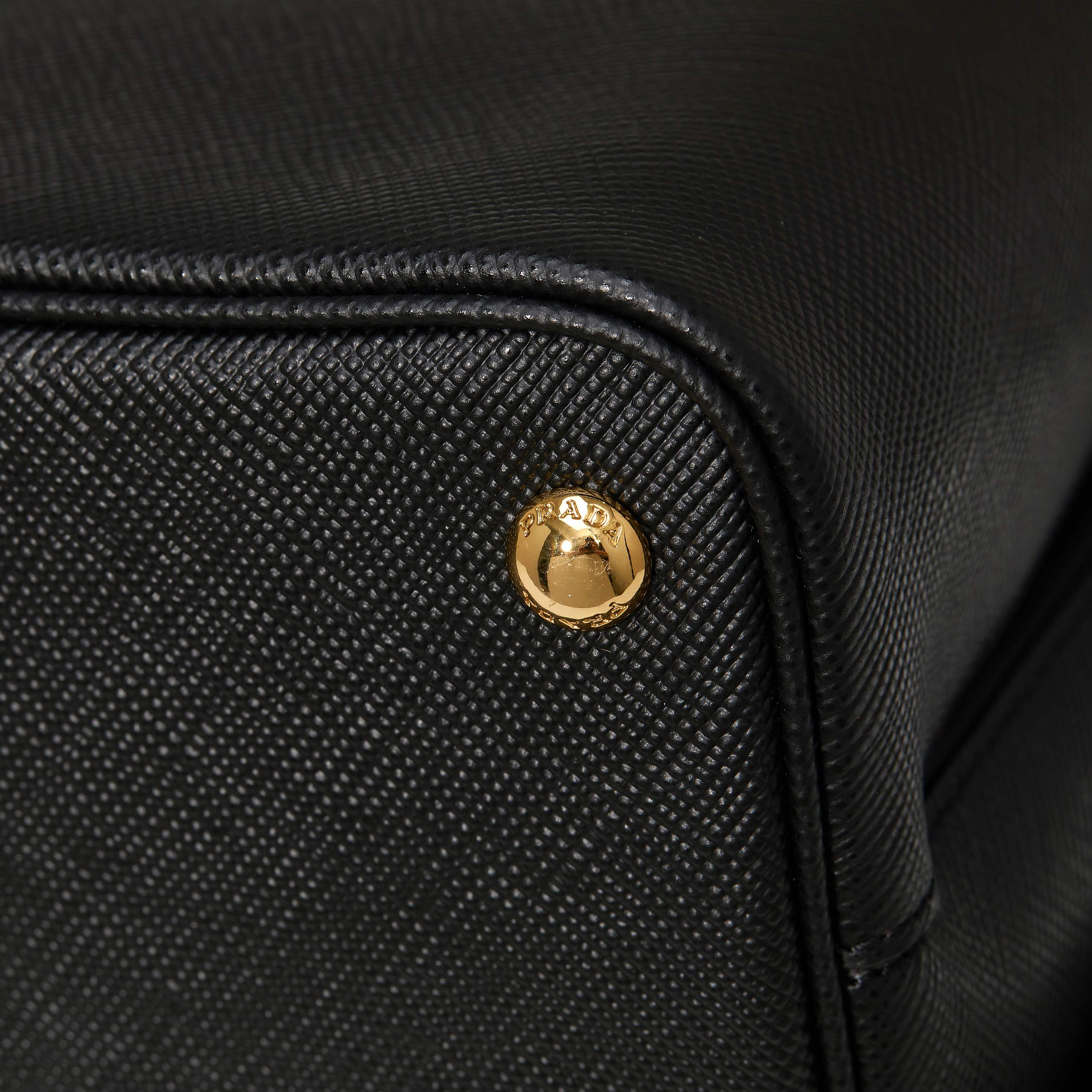 Prada Basic Bag Sheepskin Black