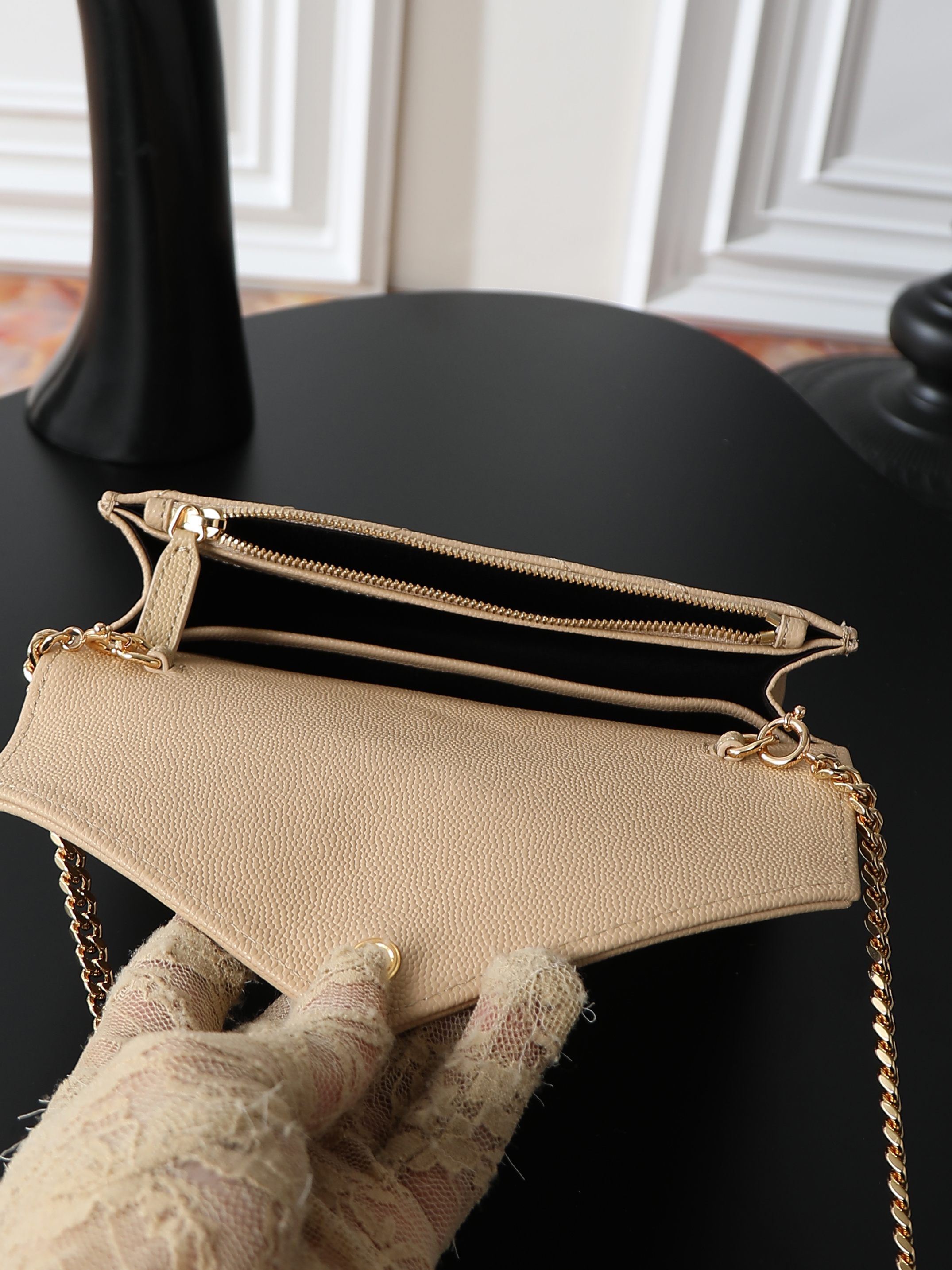 Clutch Bag Cow Leather M