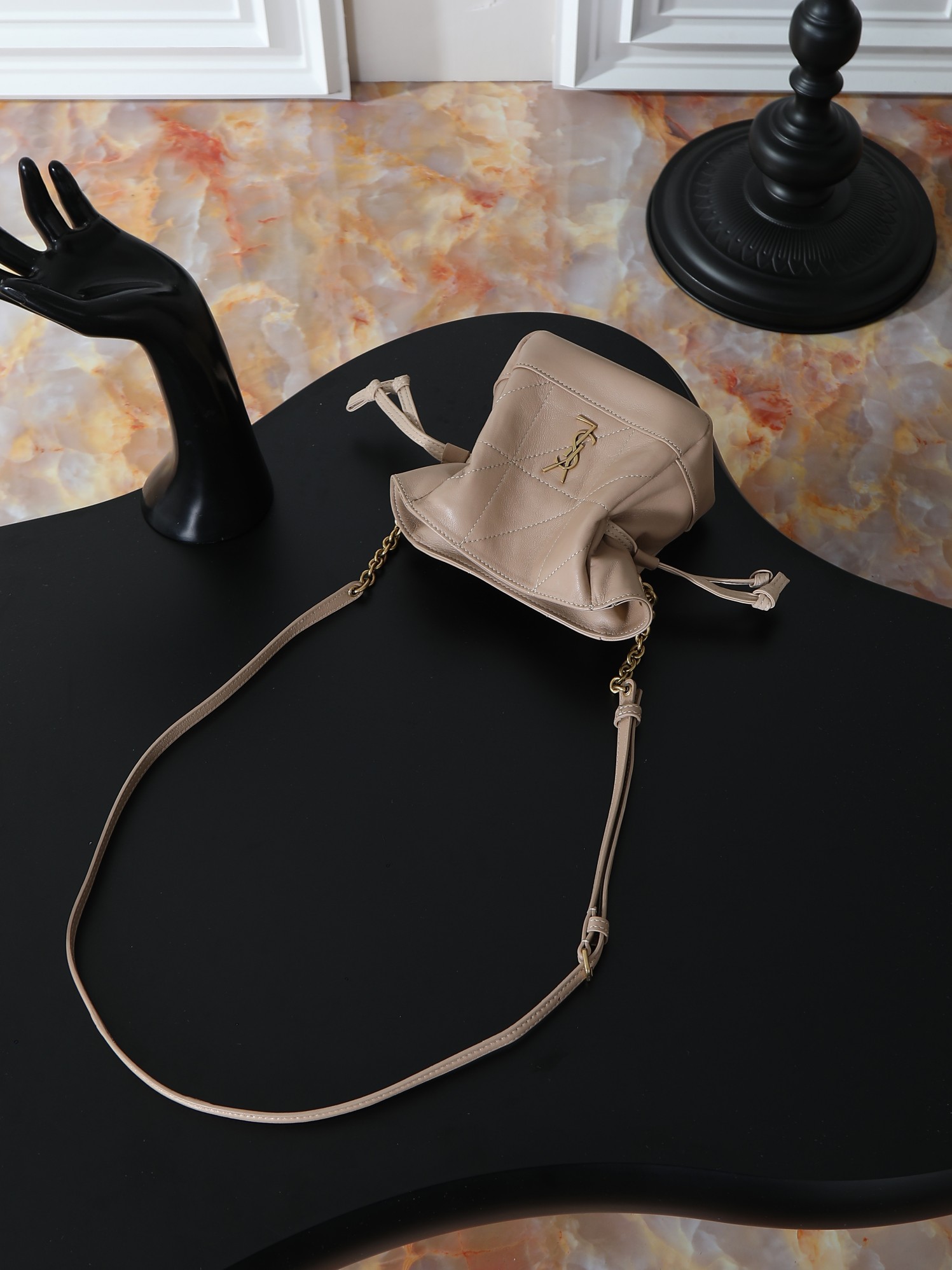 Ysl Tote Bag Sheepskin M-l-s