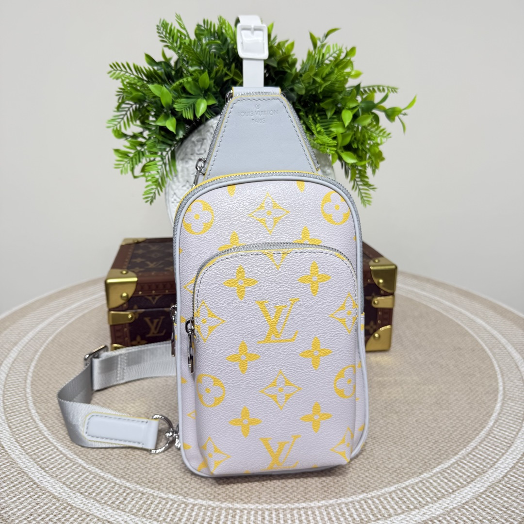 Louis Vuitton Shoulder Bag Cow Leather M-l-s