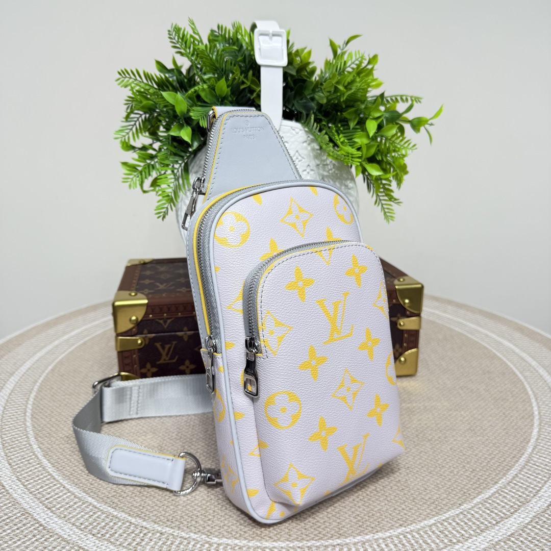 Louis Vuitton Shoulder Bag Cow Leather M-l-s