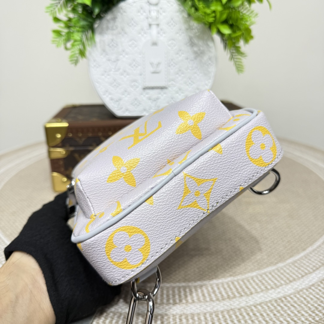 Louis Vuitton Shoulder Bag Cow Leather M-l-s