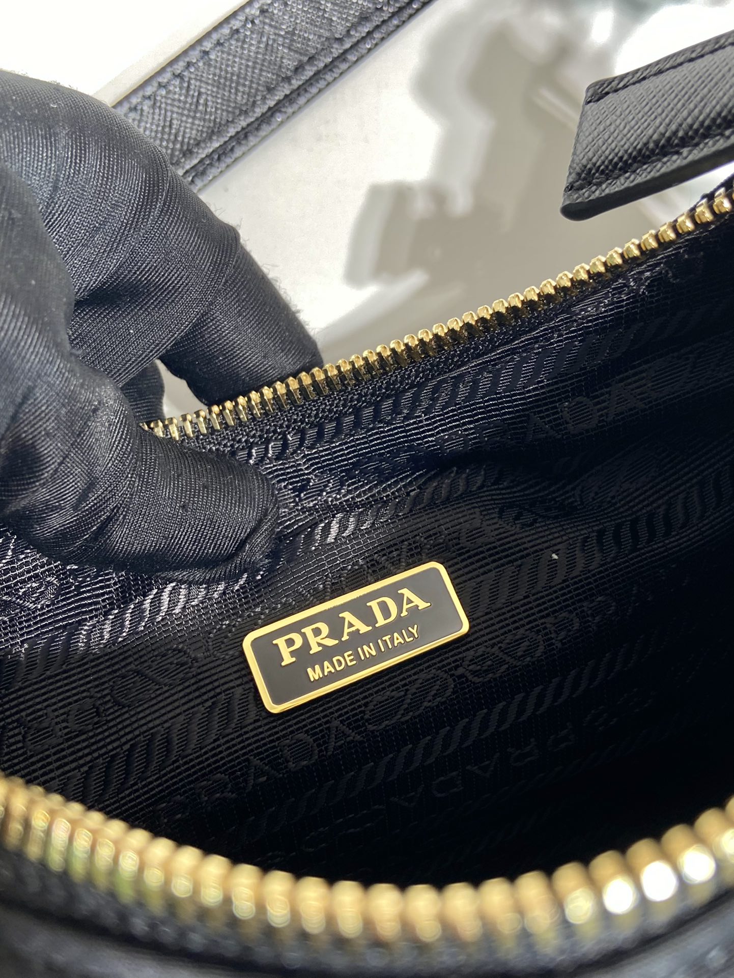 Prada Crossbody Bag Cow Leather M
