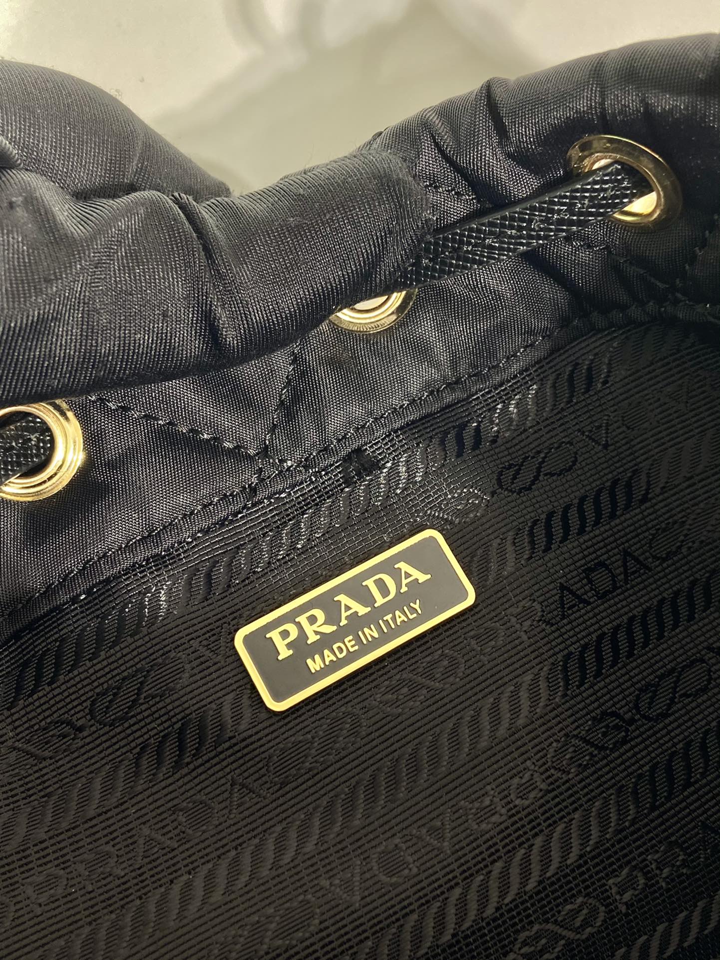 Prada Shoulder Bag Cow Leather 12cm-l
