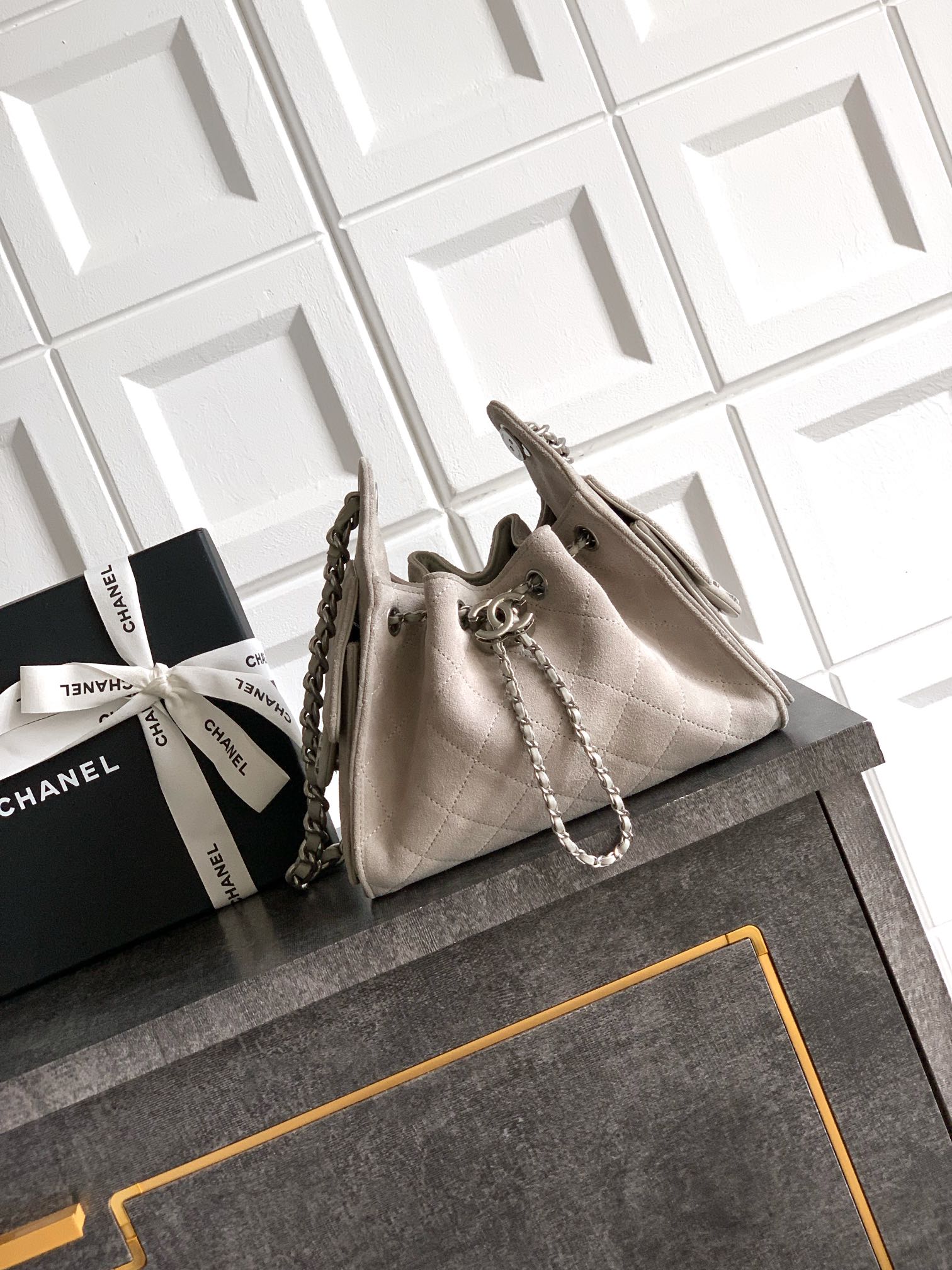 Chanel Basic Bag Brown M-l