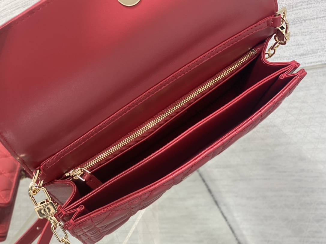 Clutch Bag Sheepskin S-14cm