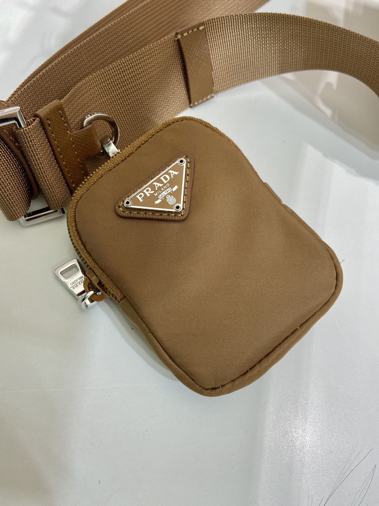 Prada Shoulder Bag Nylon 12cm-27cm-m-l