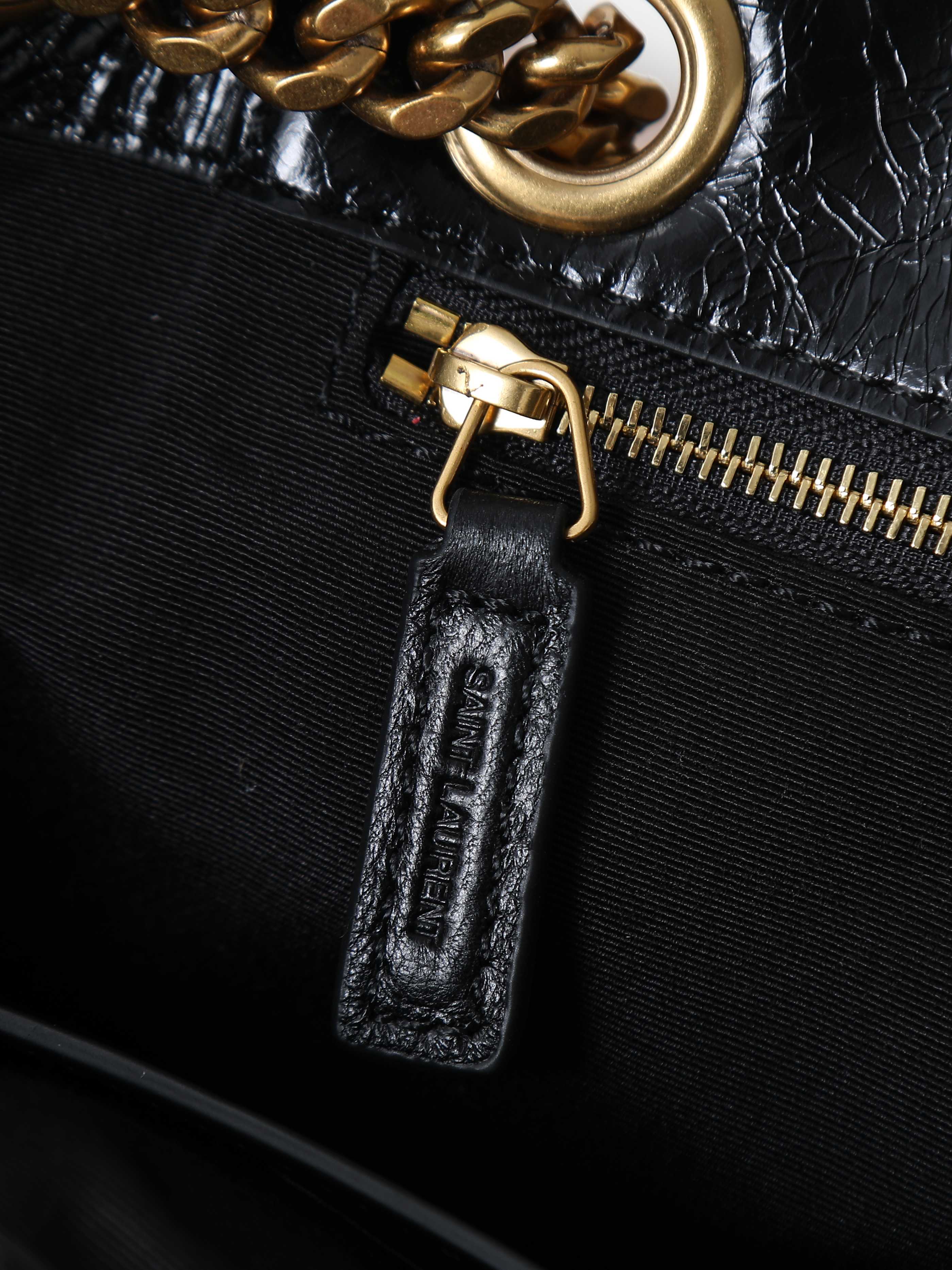 Ysl Tote Bag Cow Leather 12cm-l-s