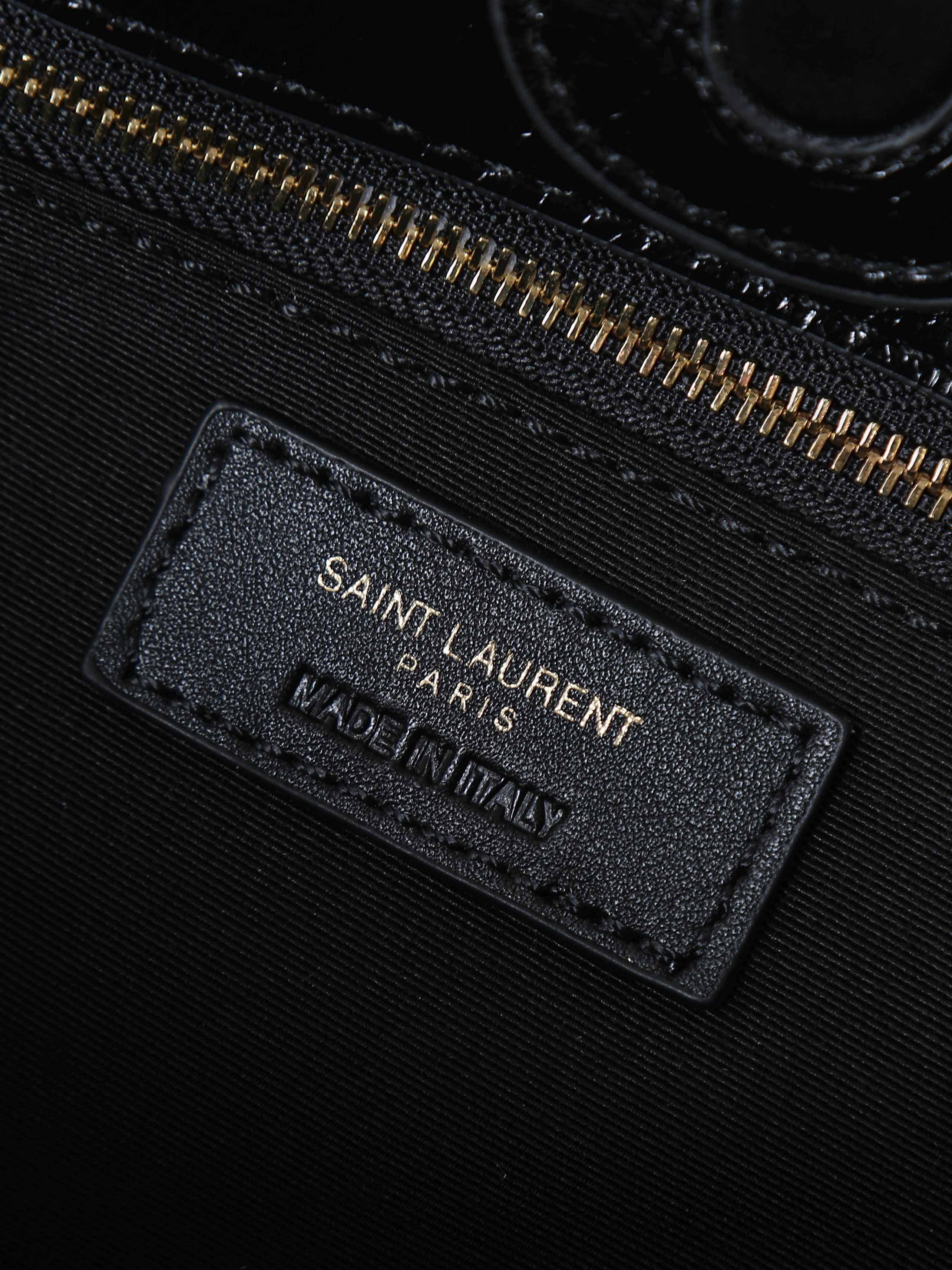 Ysl Tote Bag Cow Leather 12cm-l-s