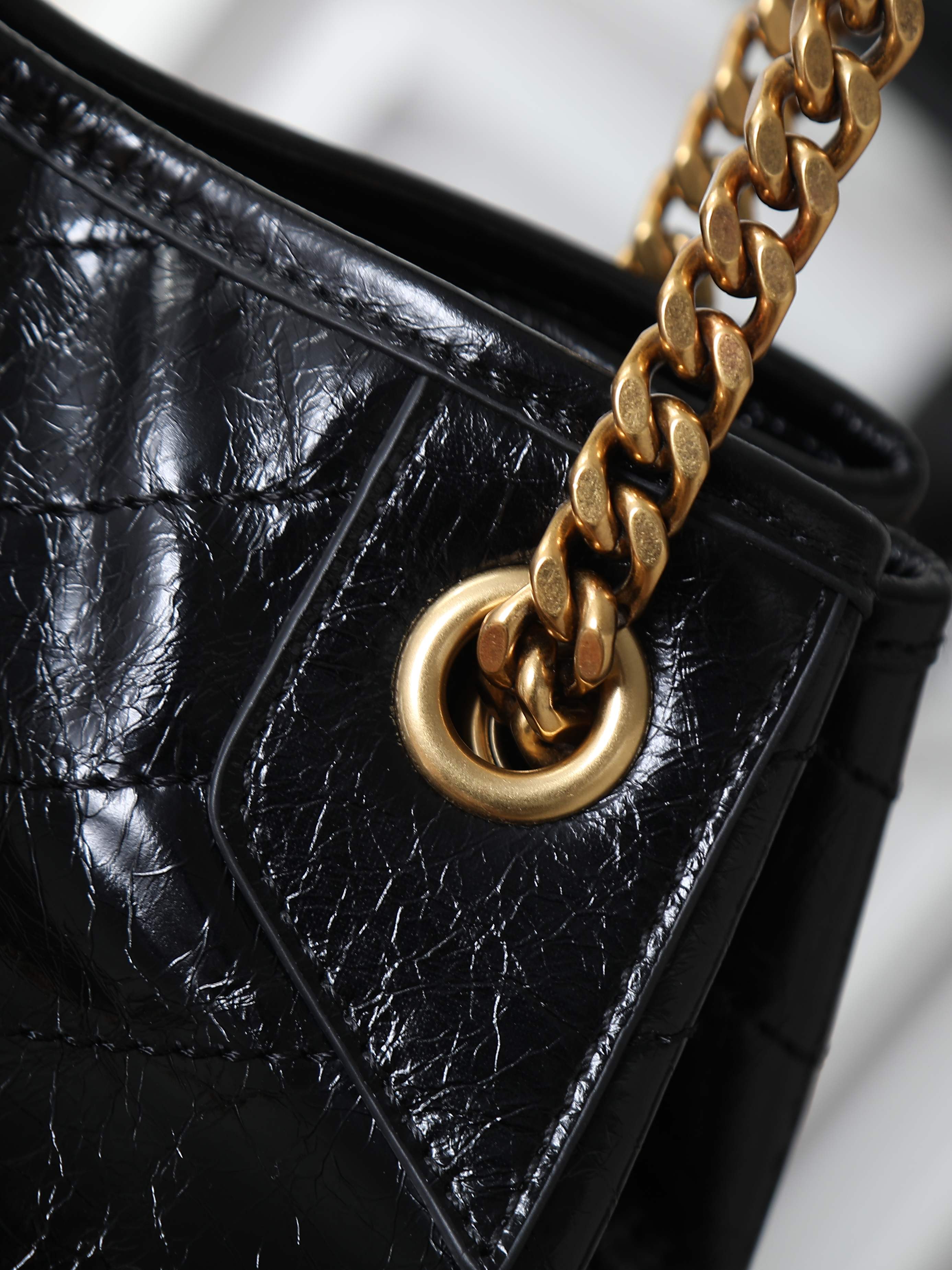 Ysl Tote Bag Cow Leather 12cm-l-s