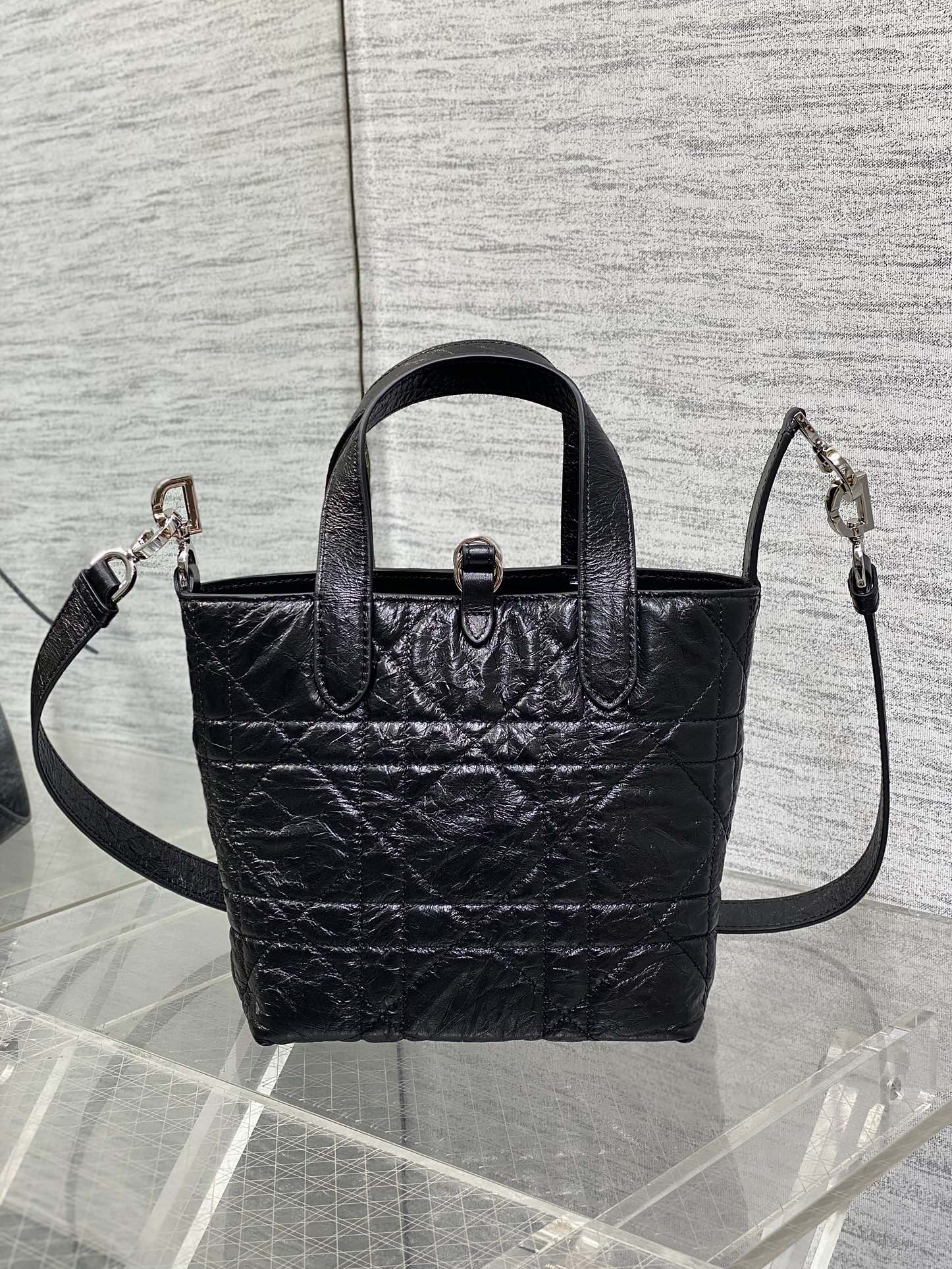 Basic Bag Cow Leather Foldable 18cm-s