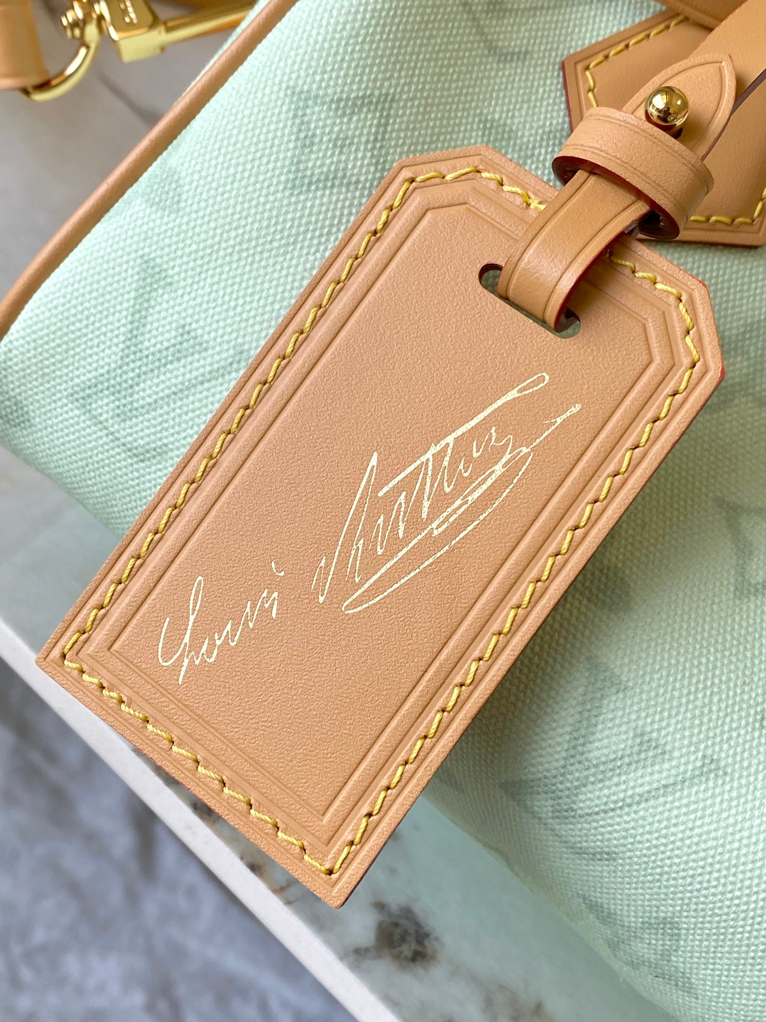 Louis Vuitton Basic Bag Cow Leather M-l-s