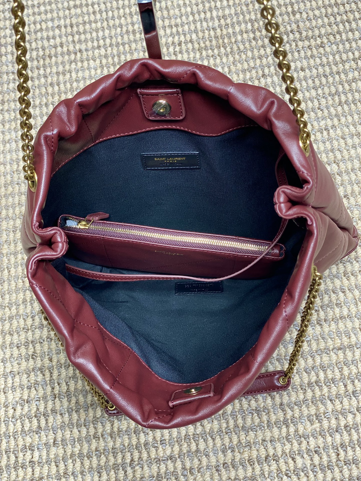 Ysl Basic Bag Sheepskin M-l-s