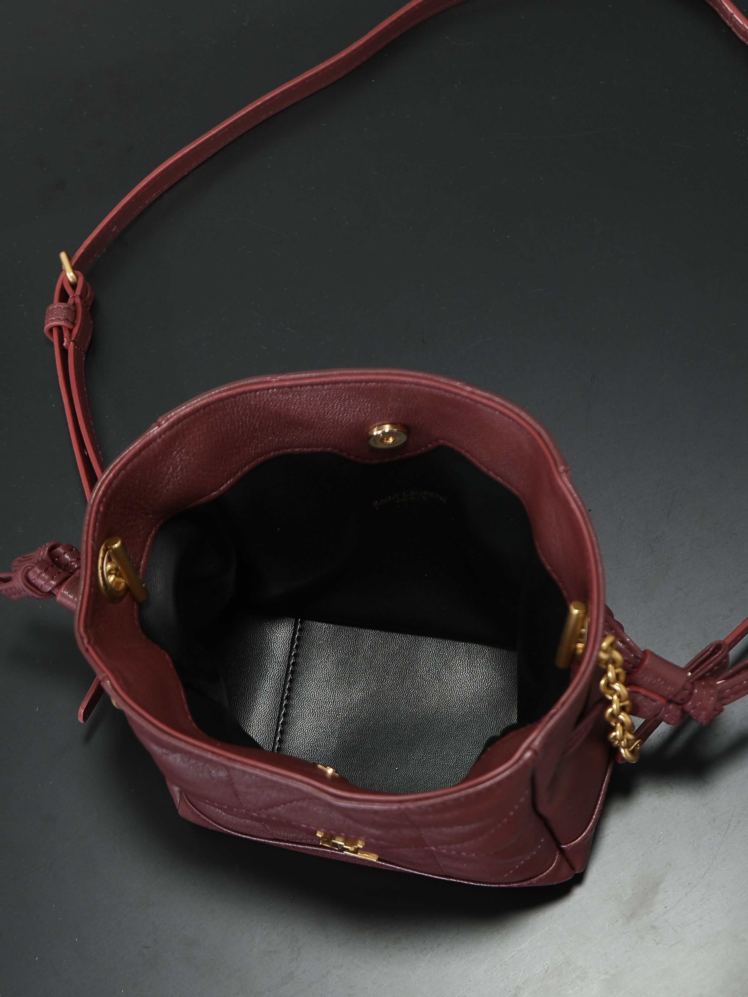 Ysl Tote Bag Sheepskin M-l-s