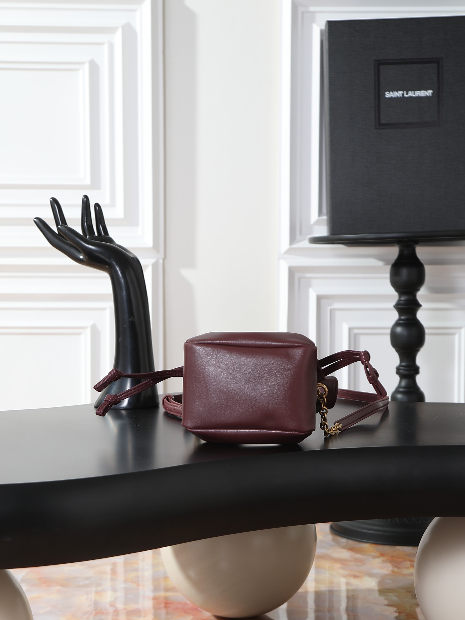 Ysl Tote Bag Sheepskin M-l-s