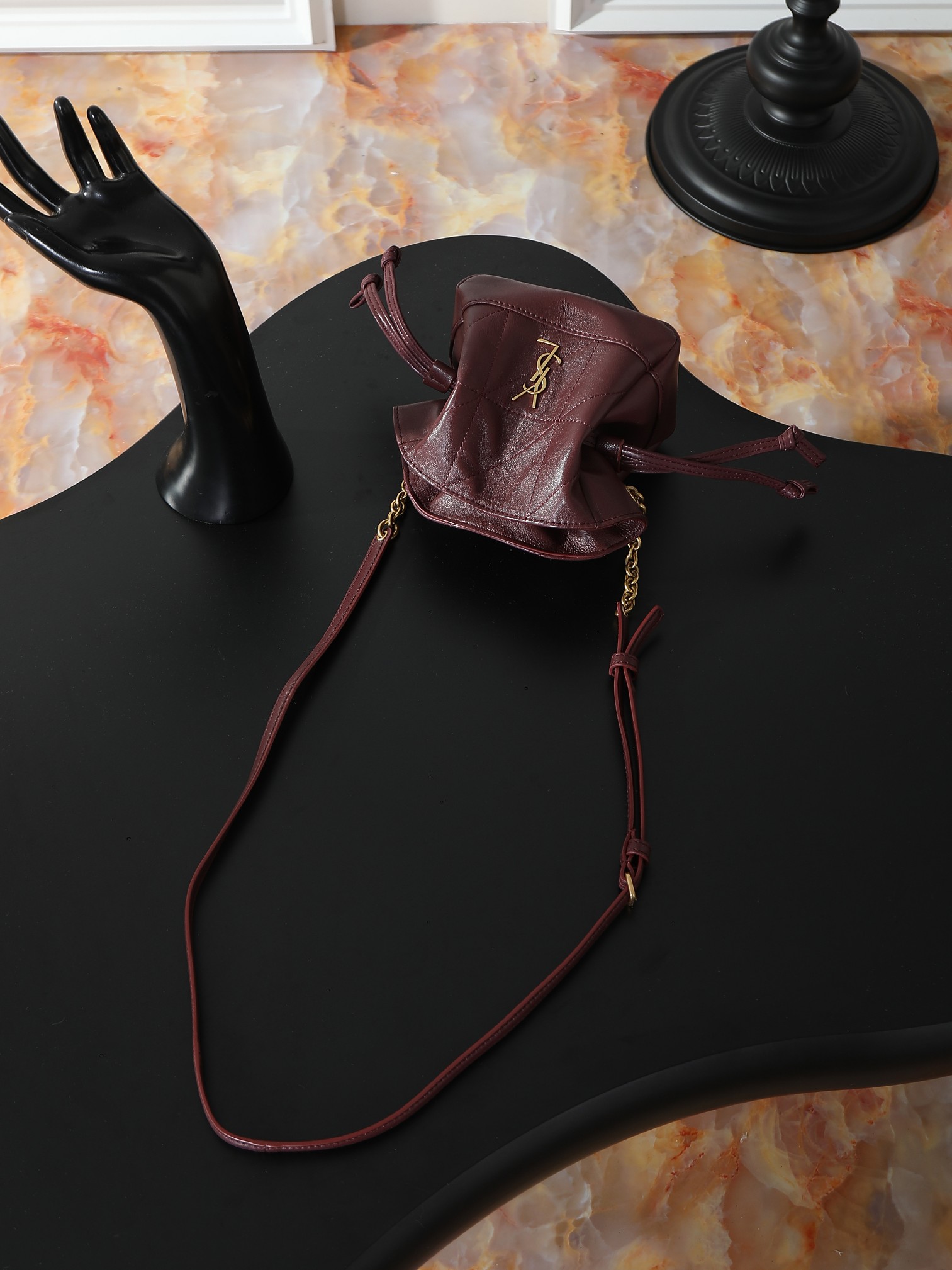 Ysl Tote Bag Sheepskin M-l-s