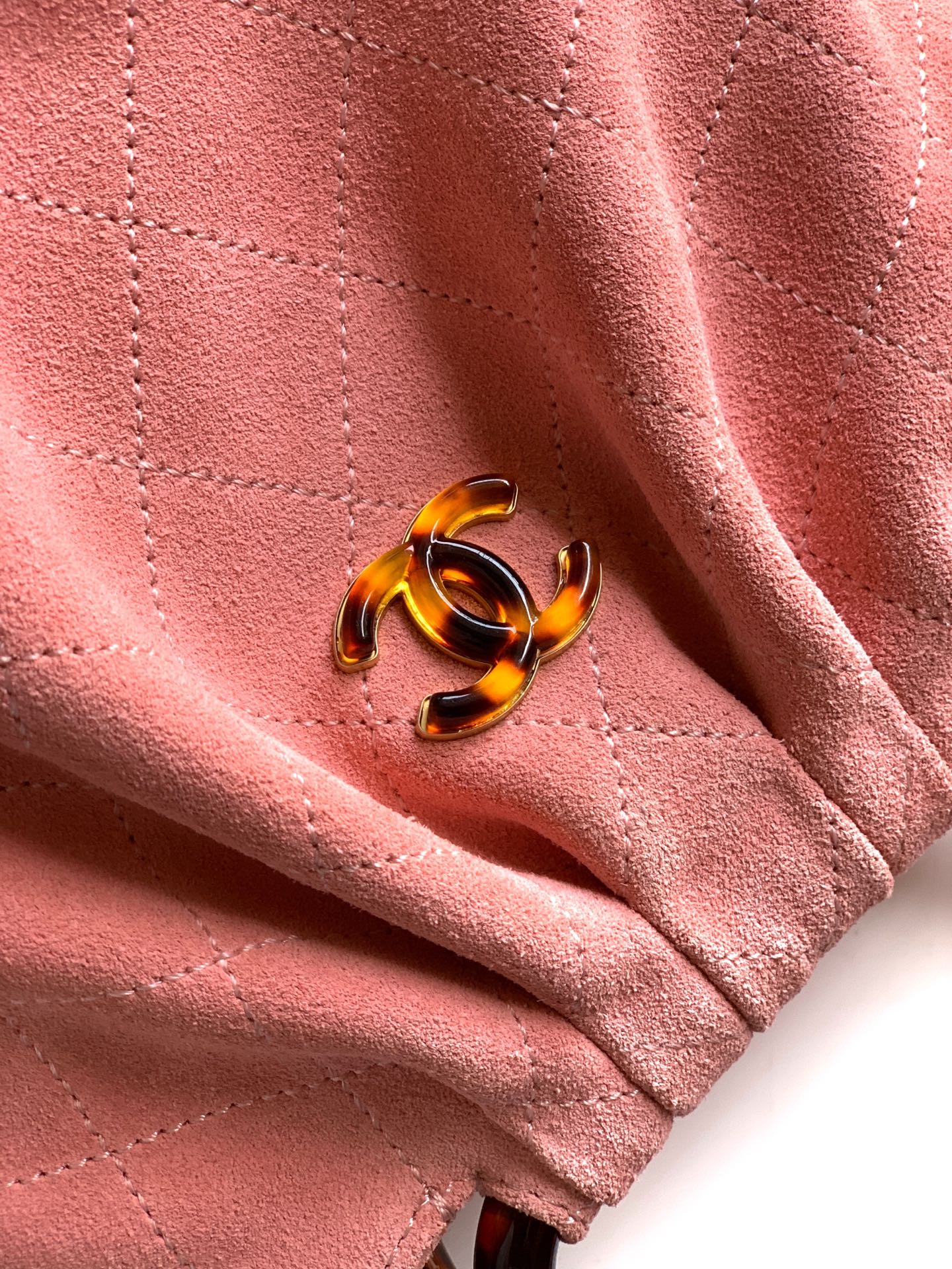 Chanel Tote Bag Brown 12cm-24cm-l