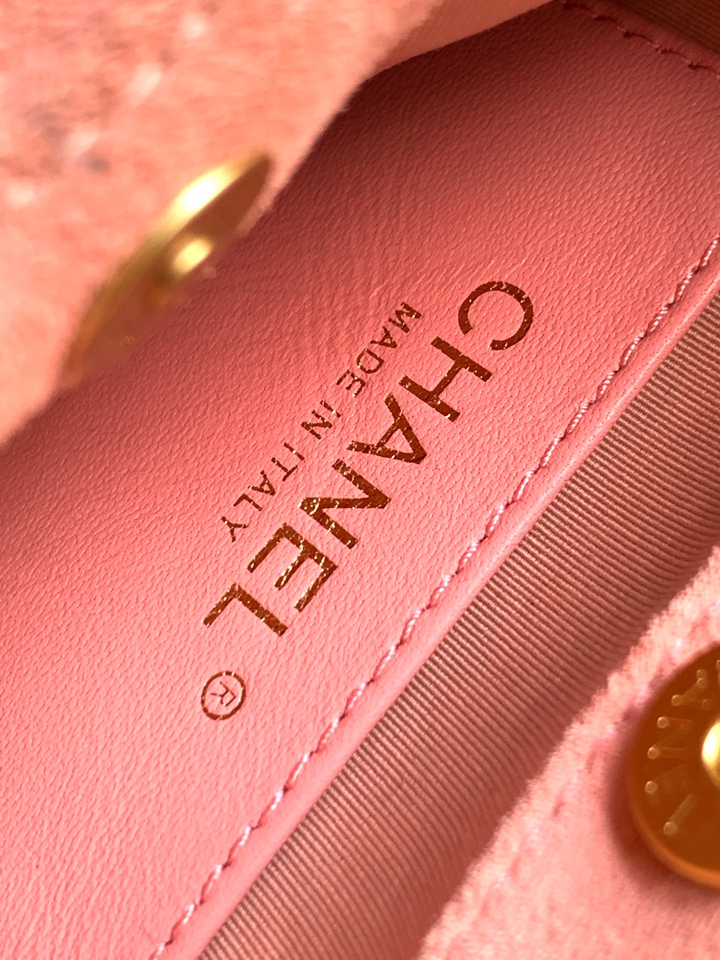 Chanel Tote Bag Brown 12cm-24cm-l