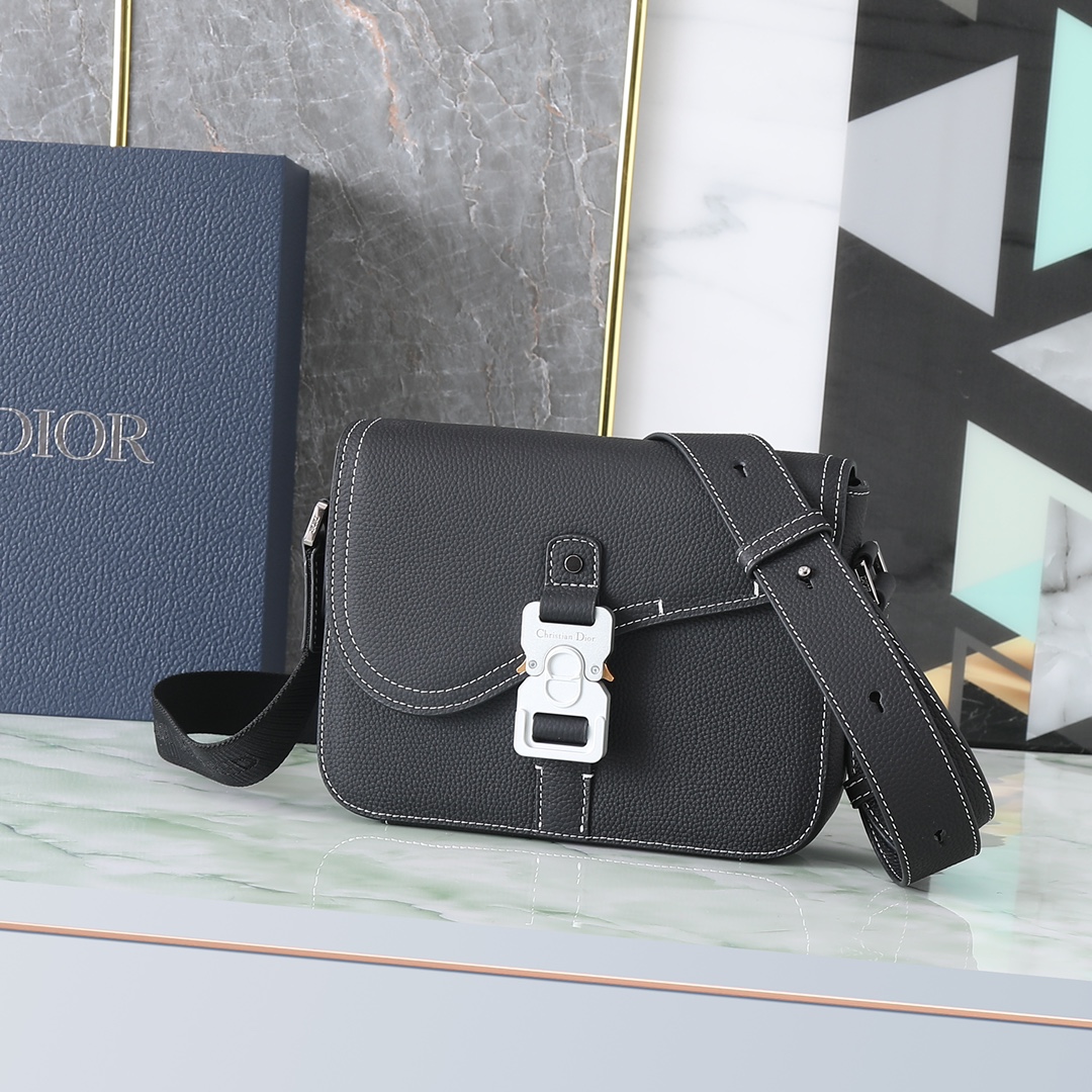 Dior Basic Bag Cow Leather Black L-s
