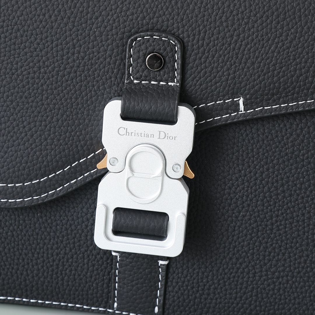 Dior Basic Bag Cow Leather Black L-s