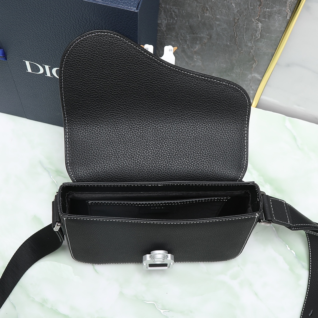 Dior Basic Bag Cow Leather Black L-s