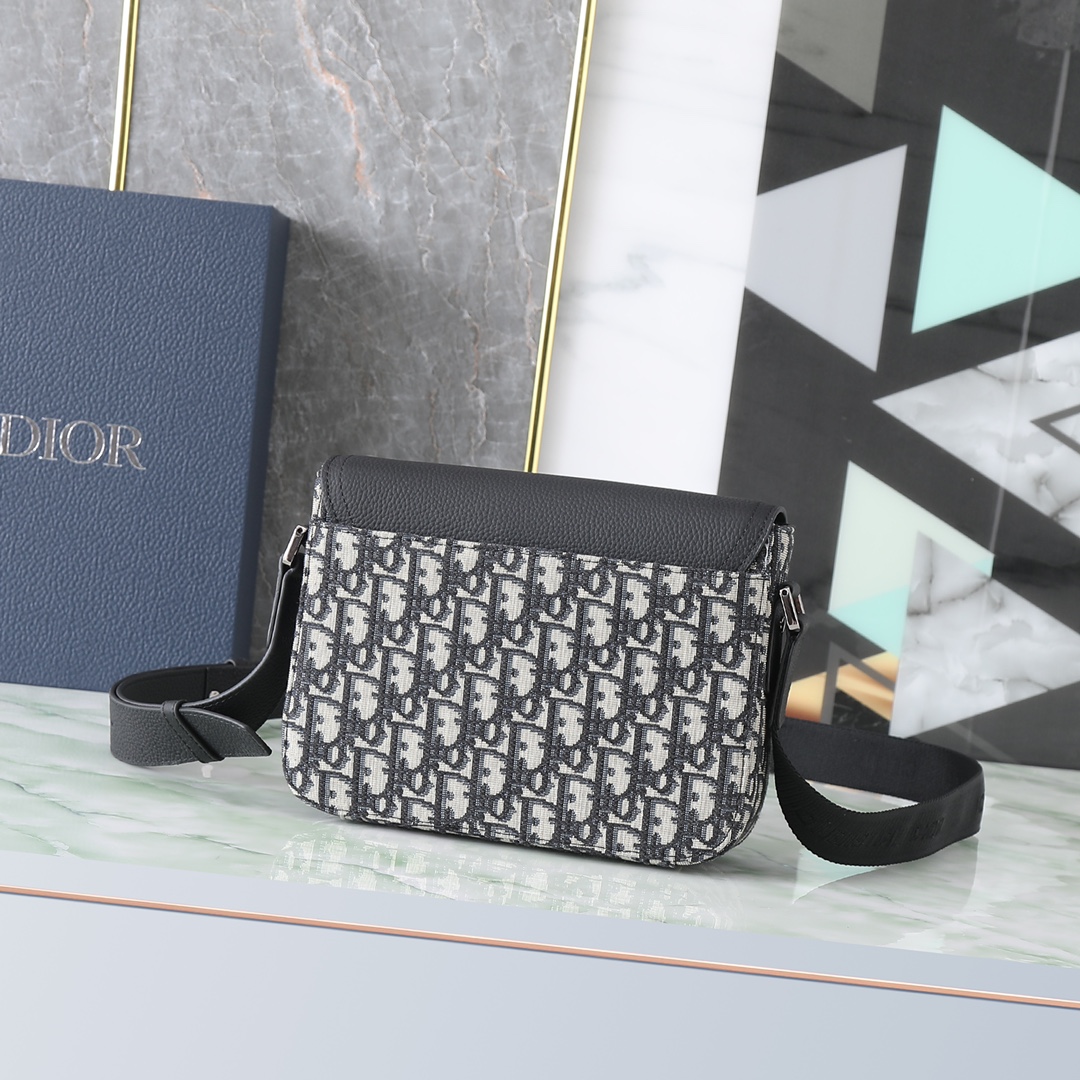 Dior Basic Bag Cow Leather Black L-s