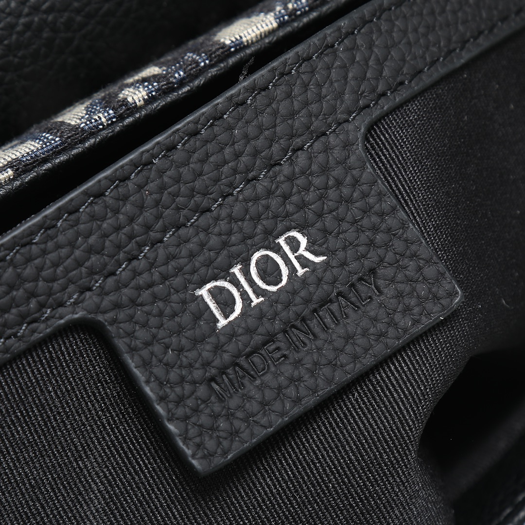 Dior Basic Bag Cow Leather Black L-s