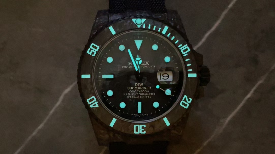 Rolex Vs Rolexrolex Carbon Sea-dweller 1 Luminous Watch Markers 2 Original Factory