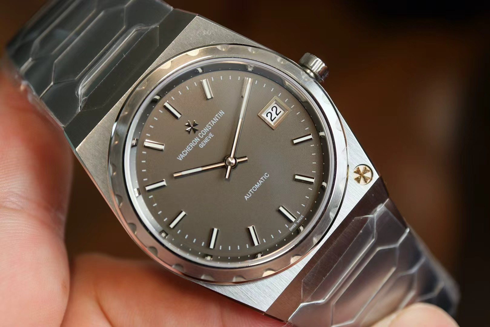 Vacheron Constantin Vc222 Mx --vcvacheron 4200 H/222 4200h/222 Watch Casesize37 mm 8.3 Movement Citizen9015 2455/2automatic Winding Strap