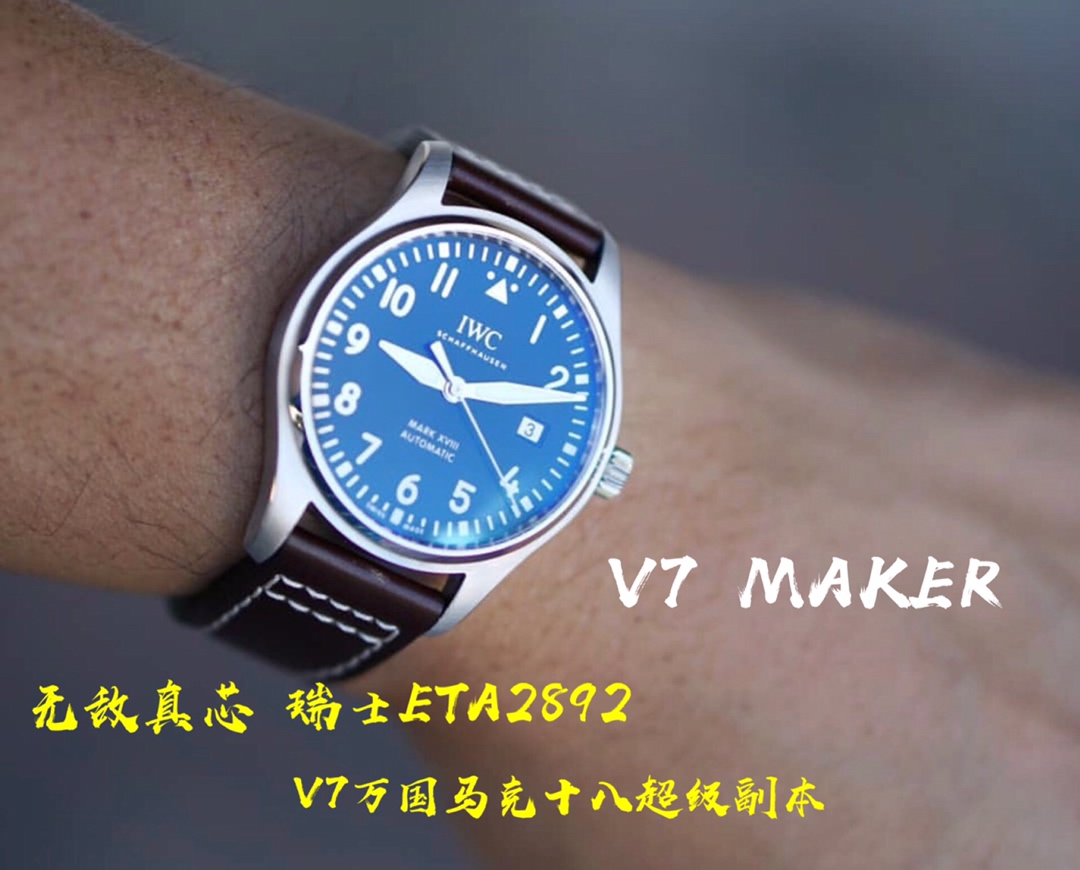 Iwc Gram V7 Eta2892 Mold Opening 100 Original .diameter40 mm ,thickness11 316l Cnc Santoni V7 Movement Eta2892-a2 Mechanical V7 Waterproof Qc 3w Iwcclassic Style V7 Maker