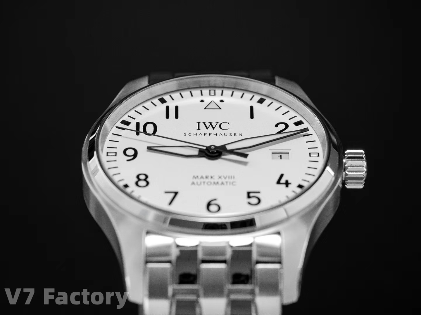 Iwc V7 Gram Steel Strap Originalsteel Strapmold Opening, Original, watch Clasp Markers Luminous Eta2892a2 movement,movement 2892 movement Thickness, V7 Originalmold Iwcclassic Style V7 Maker