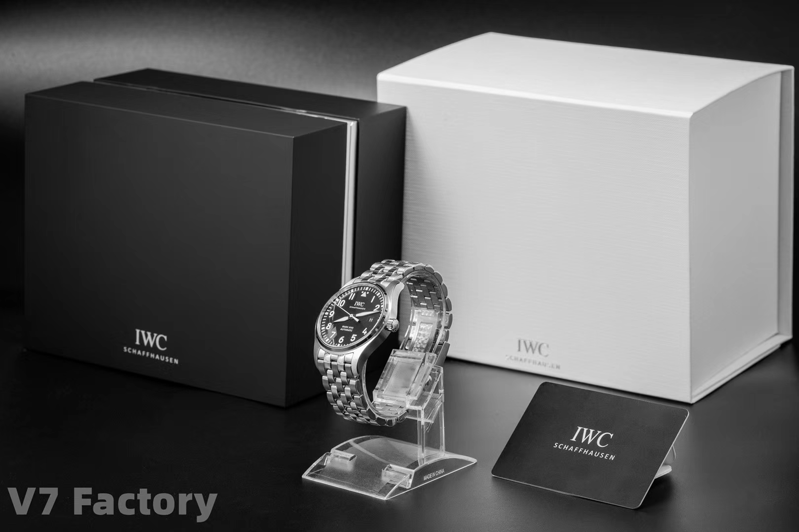 Iwc V7 Gram Steel Strap Originalsteel Strapmold Opening, Original, watch Clasp Markers Luminous Eta2892a2 movement,movement 2892 movement Thickness, V7 Originalmold Iwcclassic Style V7 Maker