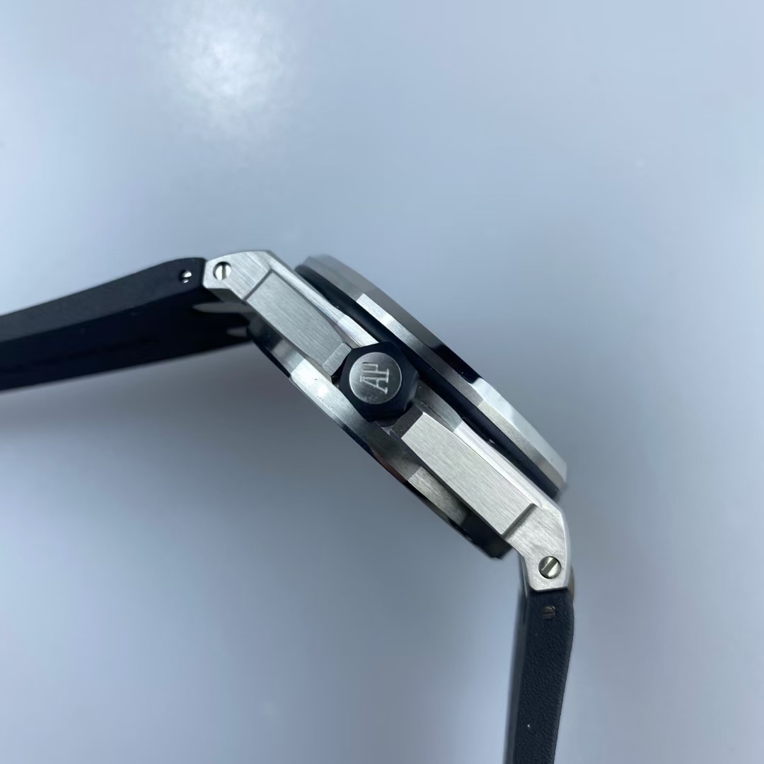 Audemars Piguet Aps 15703 Watch Dial Markers Markers.watch Hands Original Case Ceramic ap Movement 9015 Strap Clasp Strapwatch 42 Size, 316