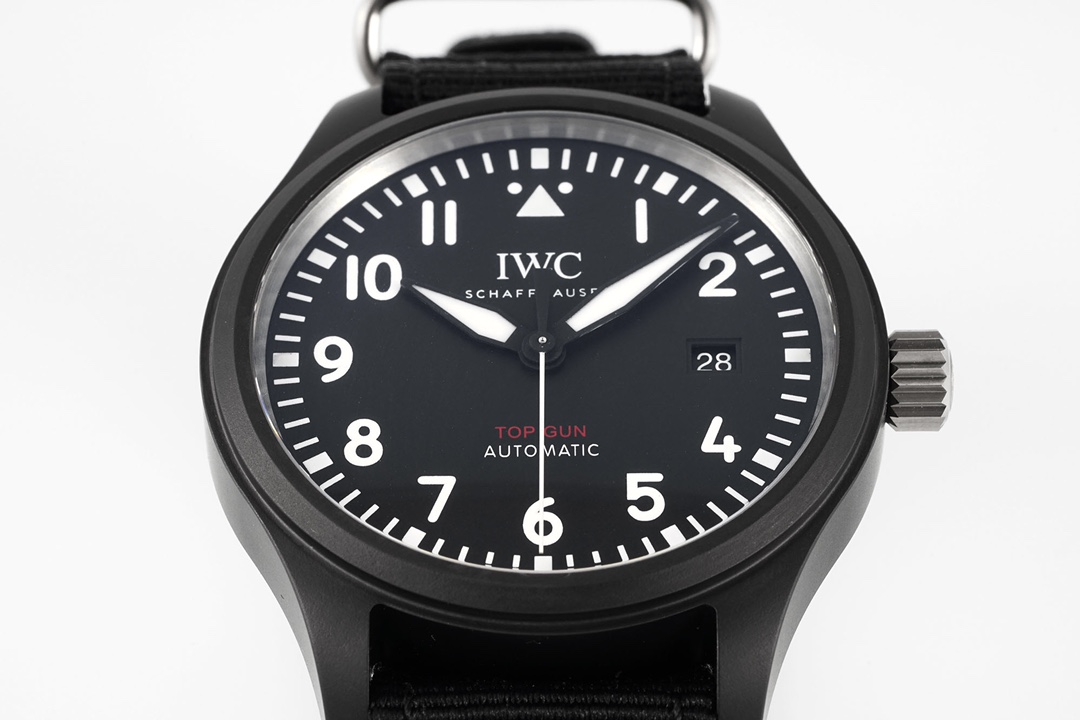 Iwc Zf Ceramic Diameter41 mm Size, Watch Case Date Display Movement 9015 Movementthickness, Thickness
