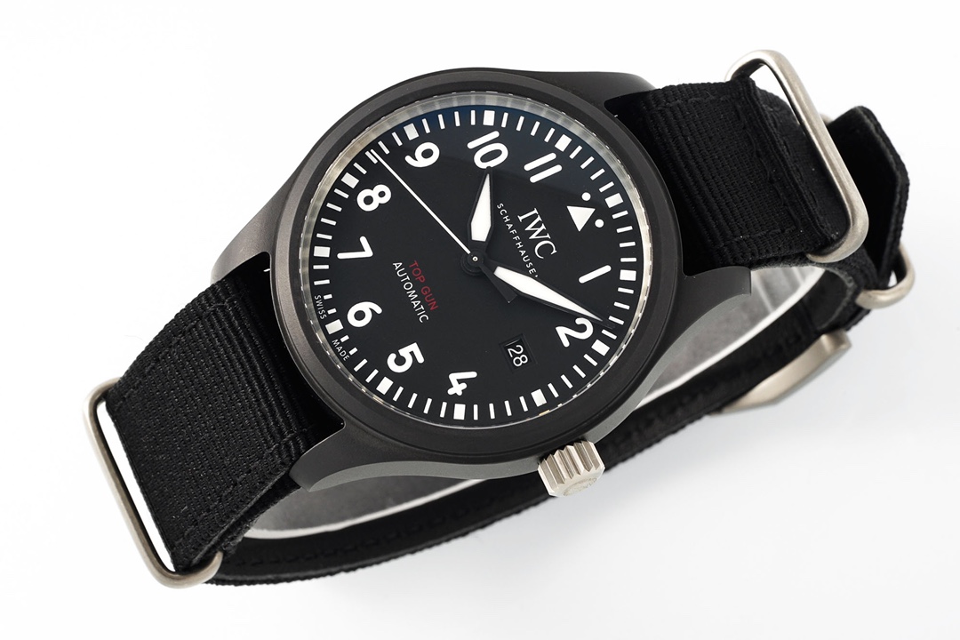 Iwc Zf Ceramic Diameter41 mm Size, Watch Case Date Display Movement 9015 Movementthickness, Thickness