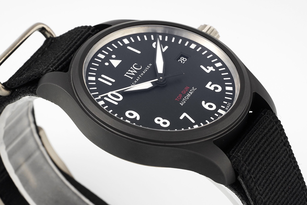 Iwc Zf Ceramic Diameter41 mm Size, Watch Case Date Display Movement 9015 Movementthickness, Thickness