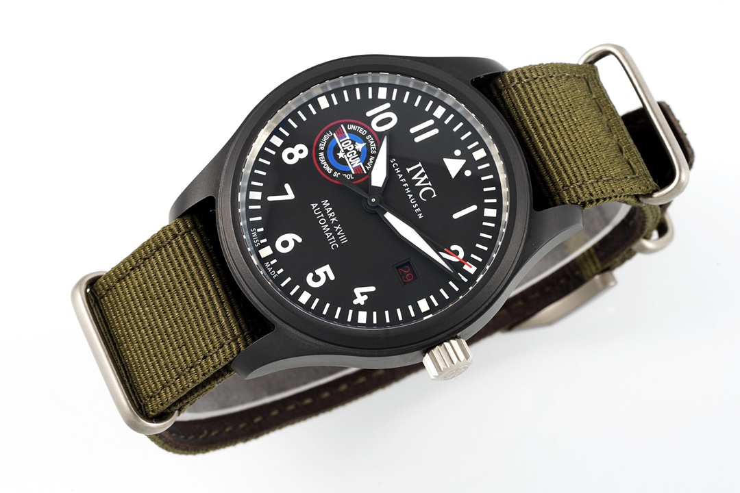 Iwc Zf Ceramic Diameter41 mm Size, Watch Case Date Display Movement 9015 Movementthickness, Thickness