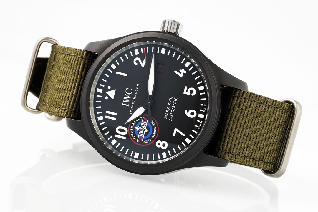 Iwc Zf Ceramic Diameter41 mm Size, Watch Case Date Display Movement 9015 Movementthickness, Thickness