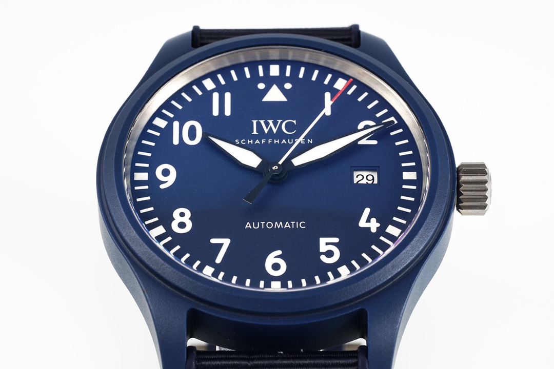 Iwc Zf Ceramic Diameter41 mm Size, Watch Case Date Display Movement 9015 Movementthickness, Thickness