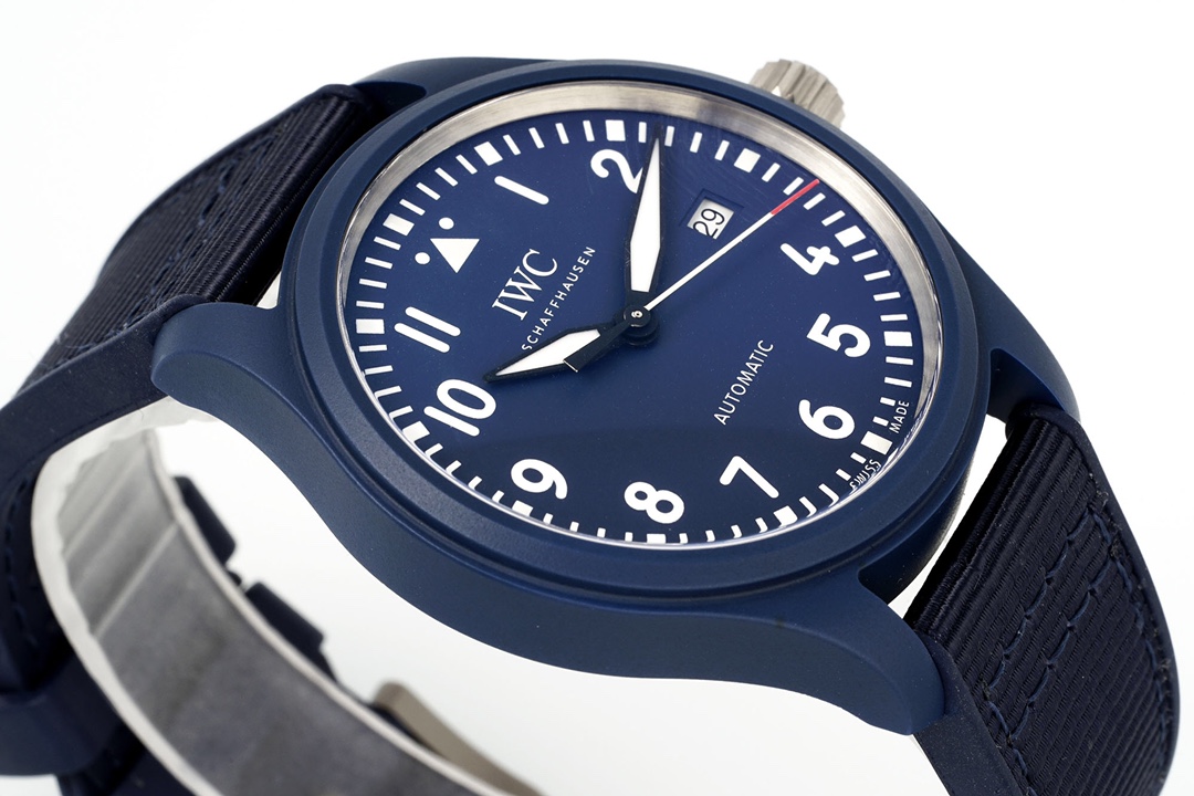 Iwc Zf Ceramic Diameter41 mm Size, Watch Case Date Display Movement 9015 Movementthickness, Thickness