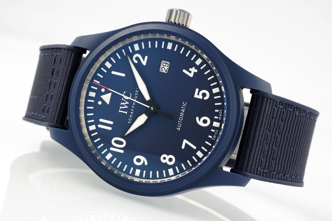 Iwc Zf Ceramic Diameter41 mm Size, Watch Case Date Display Movement 9015 Movementthickness, Thickness