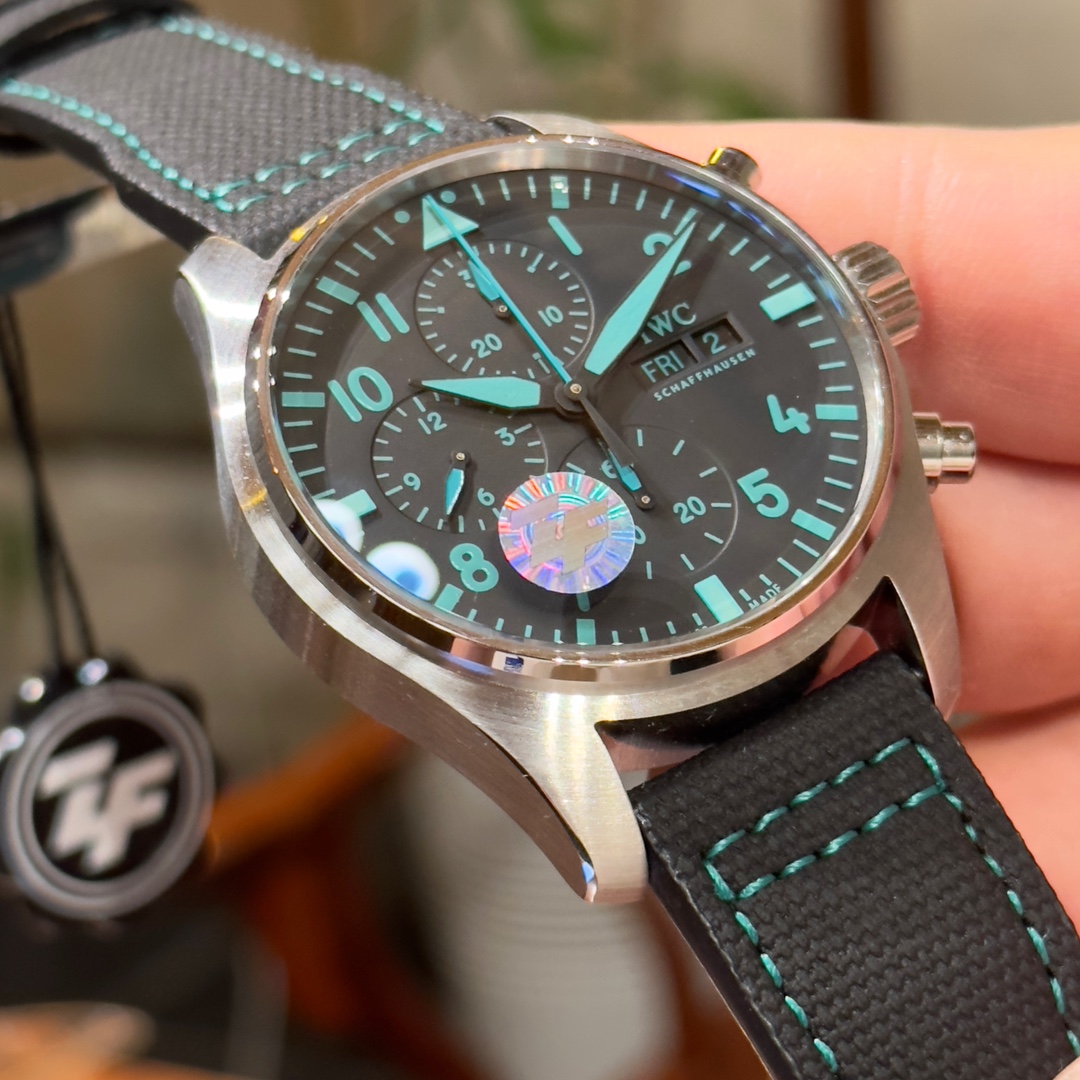 Iwc 7750 69385 movement Iwciwc :iw378001iwc Chronograph Mechanicalmens 43 mm Case Diameter ,watch Sapphire Crystalwatch Crystal