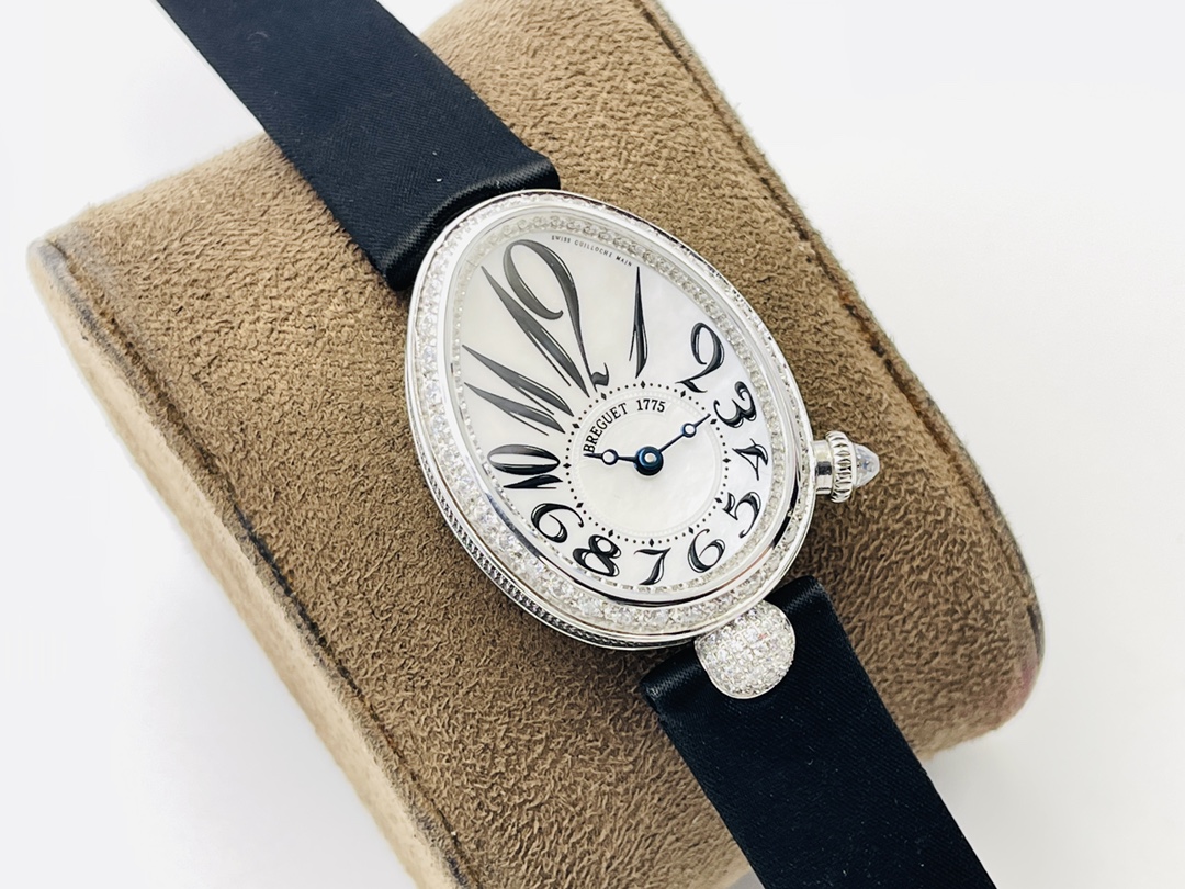 Breguet Zf Factory2023 --breguet V2 Movement Thickness Watch Case Size36.5x28.45 117 99gram 26gram Original Fish Eye Effect, Diamond Strap Clasp Citizen6t28 .537/3 Casethickness V2