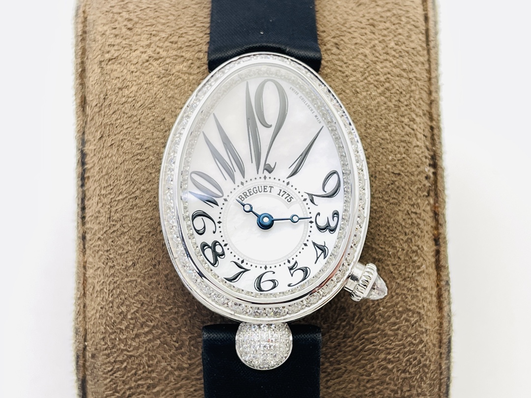Breguet Zf Factory2023 --breguet V2 Movement Thickness Watch Case Size36.5x28.45 117 99gram 26gram Original Fish Eye Effect, Diamond Strap Clasp Citizen6t28 .537/3 Casethickness V2