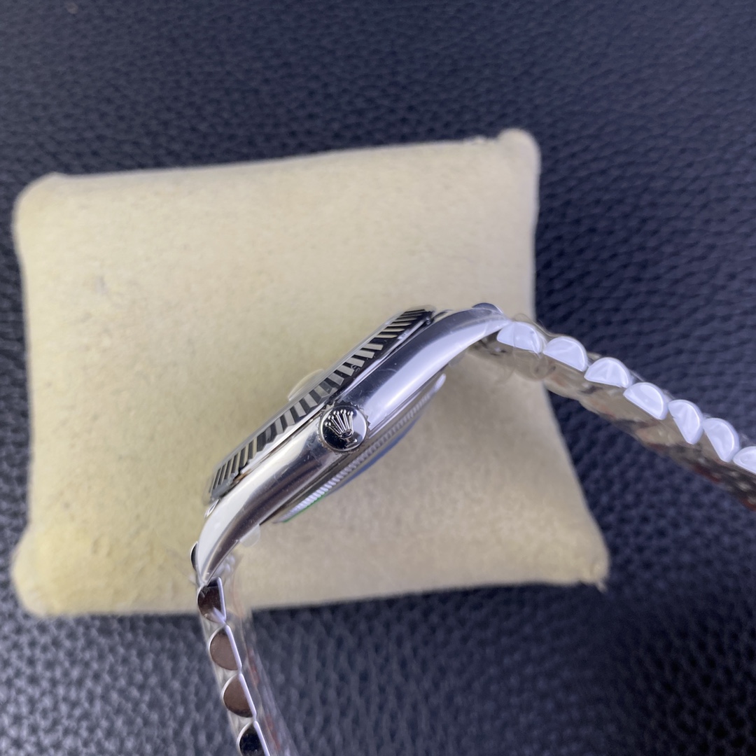 Rolex Clean /c 41 mm M126334-0028 / 3235 Movement 72 904l / Ar Steel Strap Ip Platinum / watch Dial Original 1-31 Handsluminous/ Luminous C1c3luminous / Clean-dateju