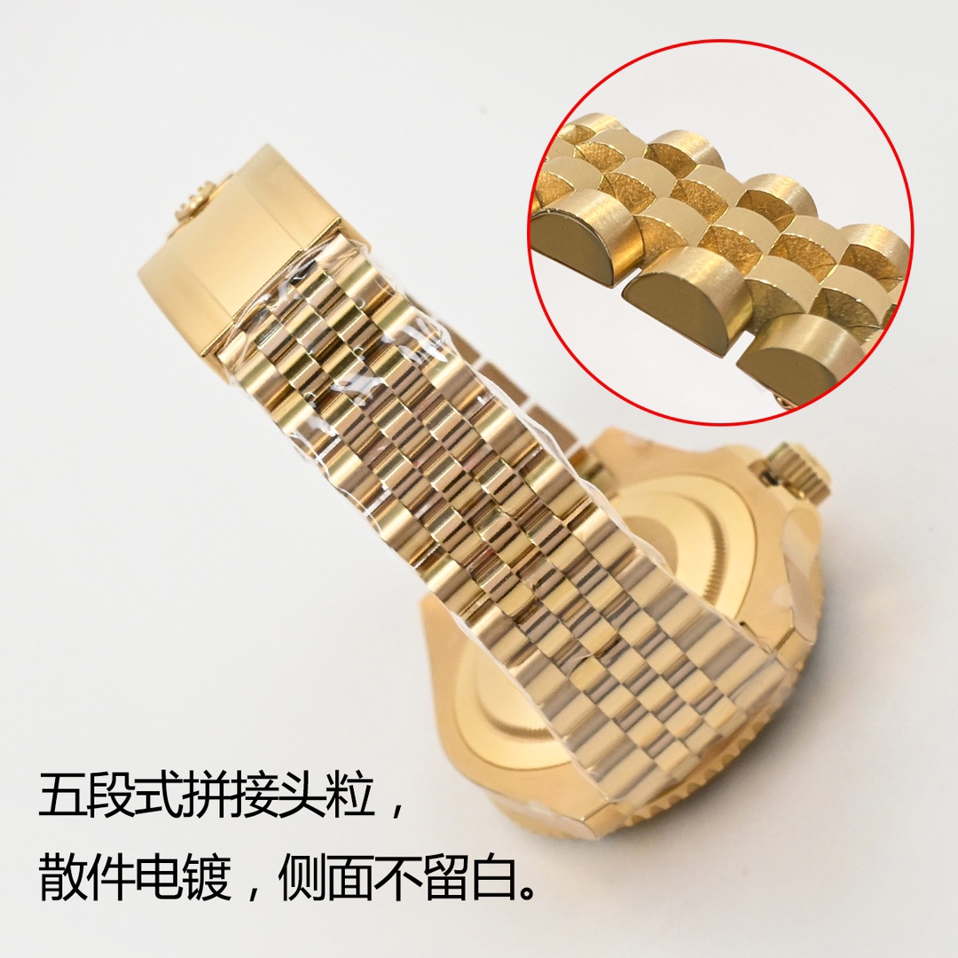 Rolex Ew2023 40 ① 3285 movement, Original ② Ceramic ③watch Case:sizethicknessoriginal ,thickness 12 mm ④ Luminous, ⑤ :sapphire Crystal 5 ⑥steel Strap:904 Watch Strap, Ew