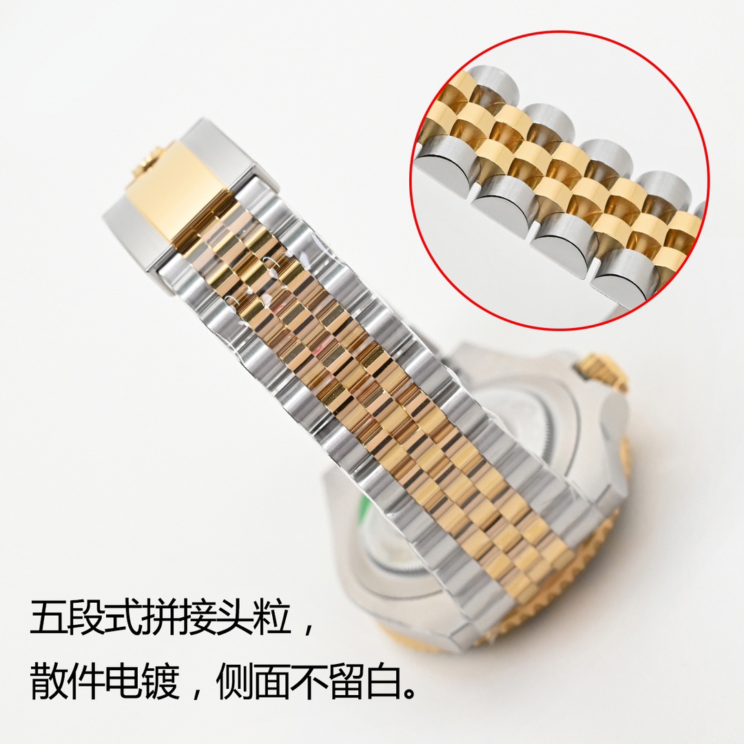 Rolex Ew2023 40 ① 3285 movement, Original ② Ceramic ③watch Case:sizethicknessoriginal ,thickness 12 mm ④ Luminous, ⑤ :sapphire Crystal 5 ⑥steel Strap:904 Watch Strap, Ew