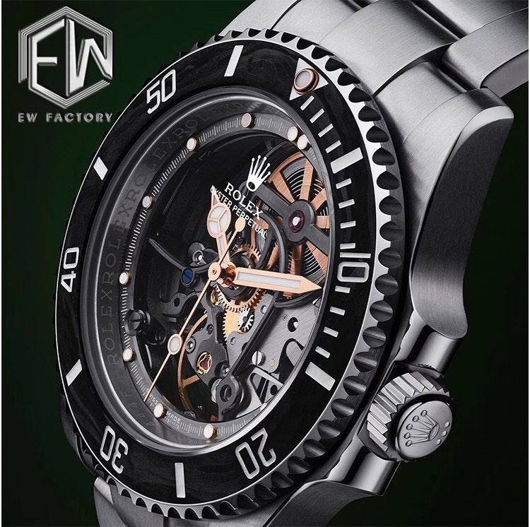 Rolex Ew 1 Movement3130 2 Original Thickness12.5 mm :case Diameter40 904 Watch Crystal 3 Luminous, 4 5 Strap 6 Factory