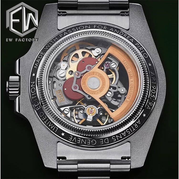 Rolex Ew 1 Movement3130 2 Original Thickness12.5 mm :case Diameter40 904 Watch Crystal 3 Luminous, 4 5 Strap 6 Factory